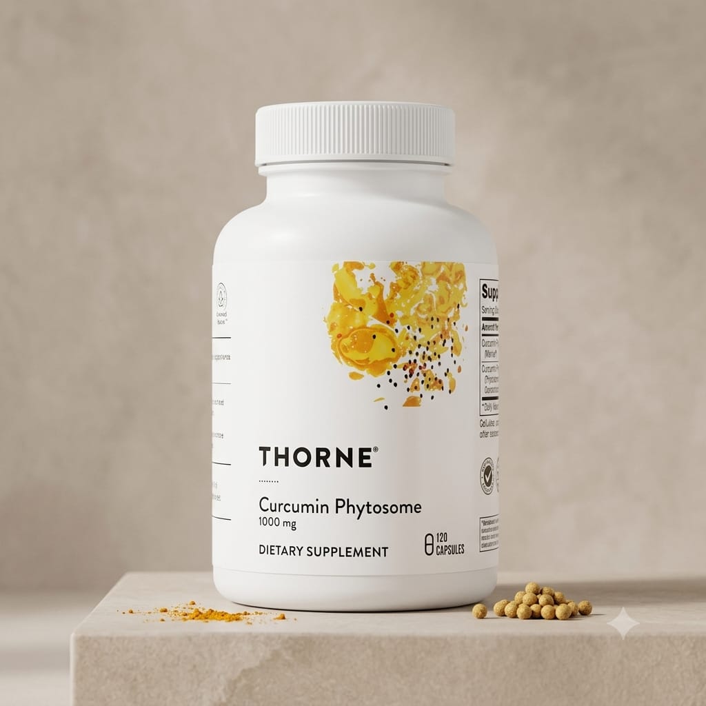 Thorne Curcumin Phytosome 1000 mg – 120 Capsules | Turmeric Curcumin Supplement
