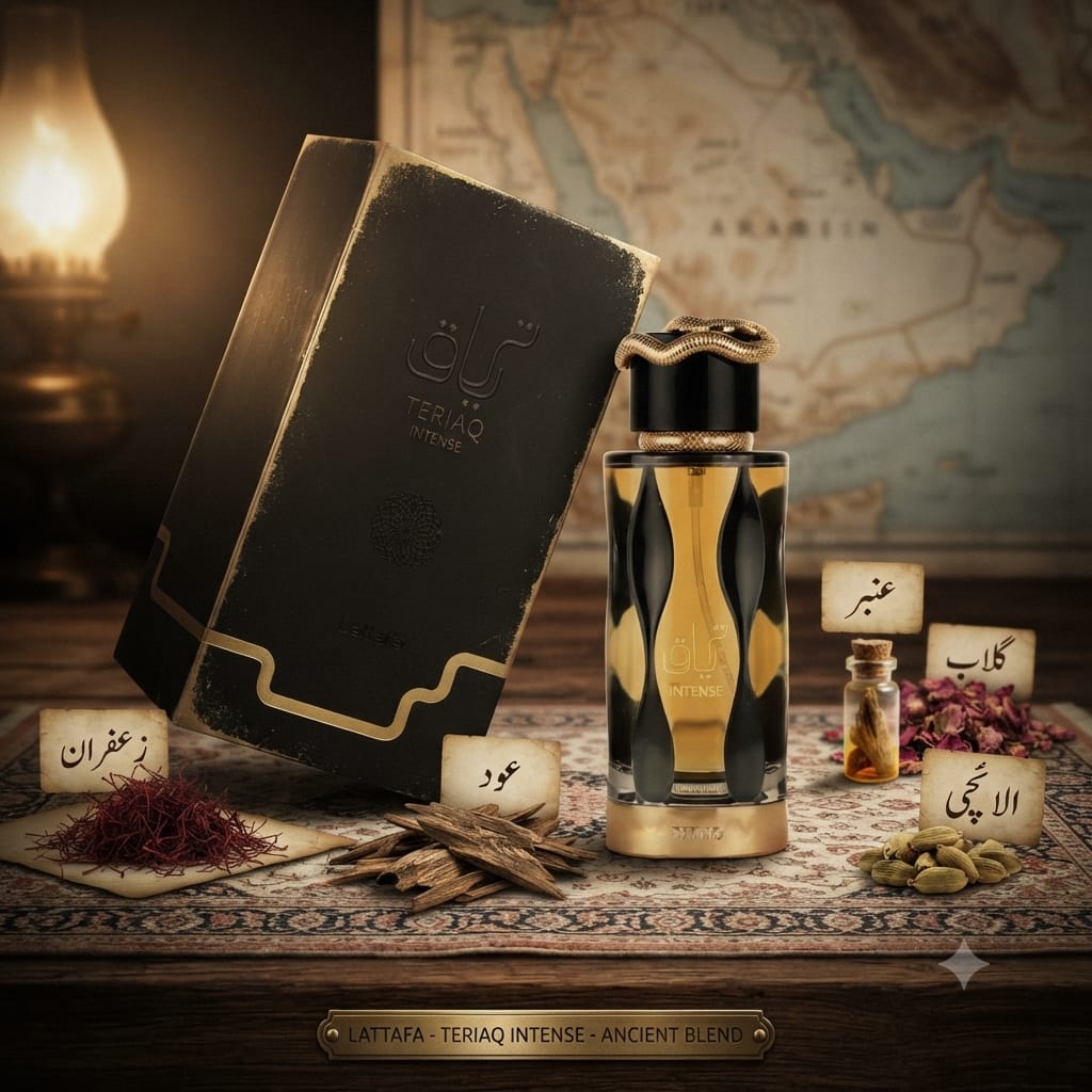 Lattafa Teriaq Intense Eau de Parfum 100ml Unisex Luxury Spicy Fragrance