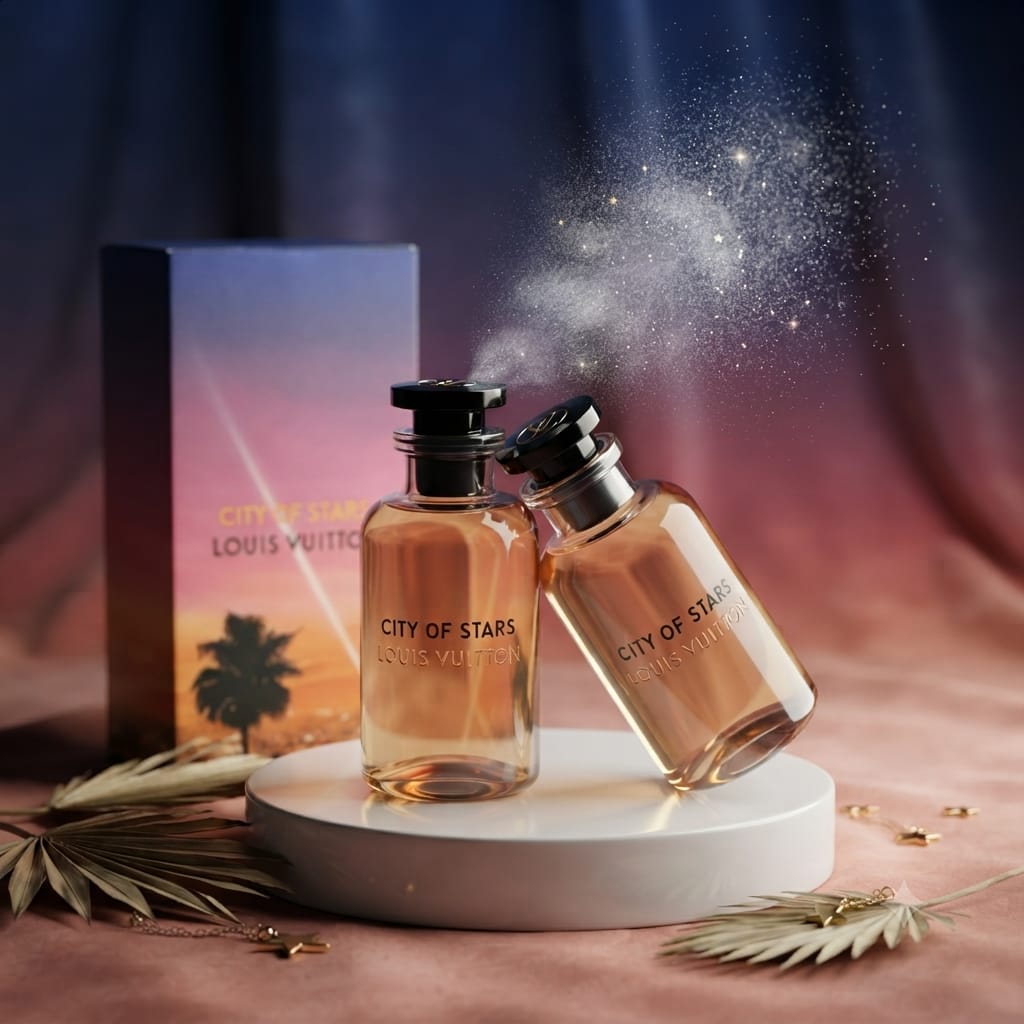 Louis Vuitton City of Stars Eau de Parfum – Luxury Citrus Floral Fragrance
