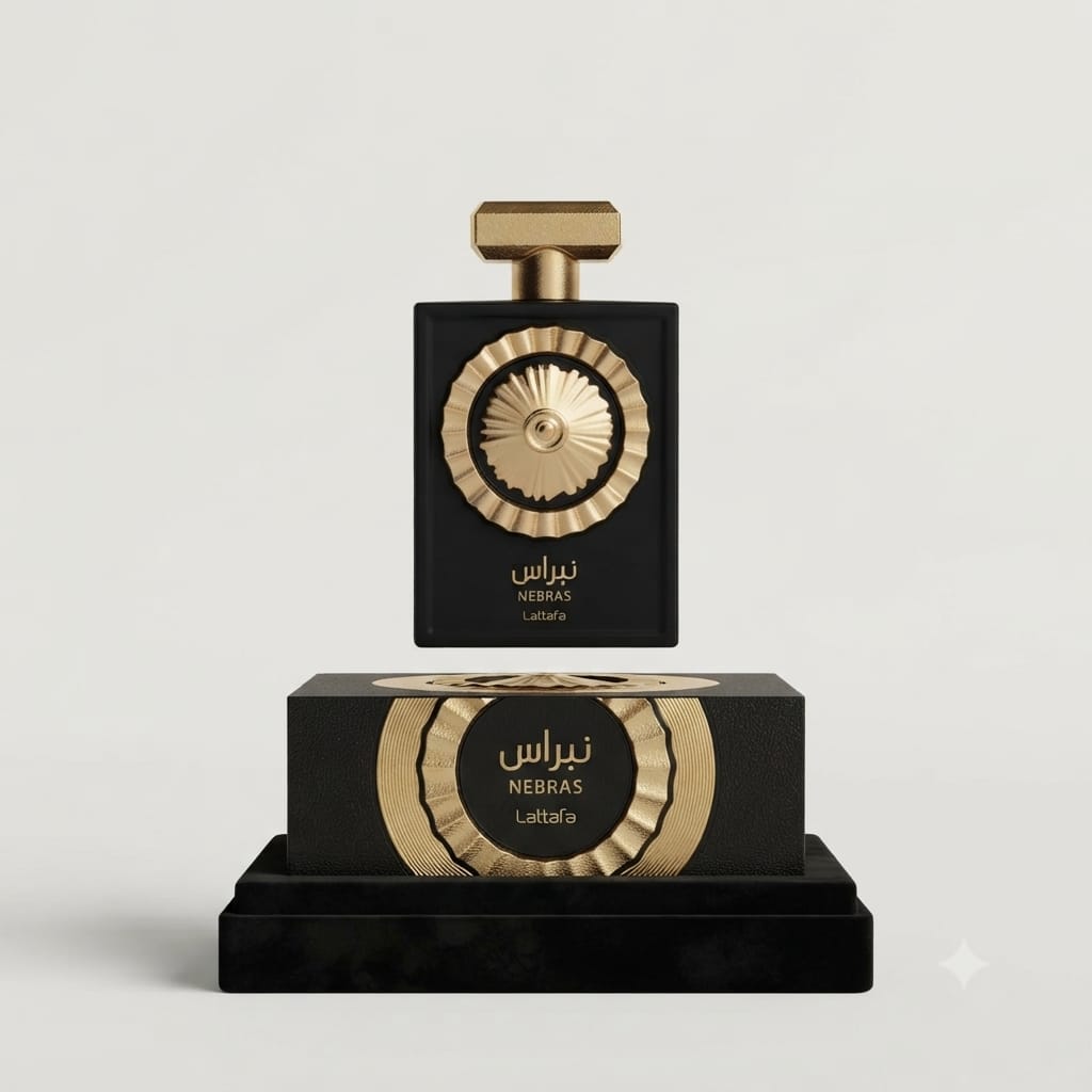 Lattafa Nebras Eau De Parfum 100ml – Luxury Sweet Vanilla Amber Unisex Perfume