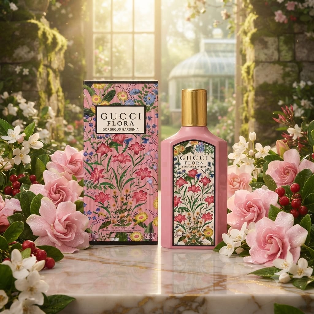 Gucci Flora Gorgeous Gardenia Eau de Parfum for Women – Floral Fragrance