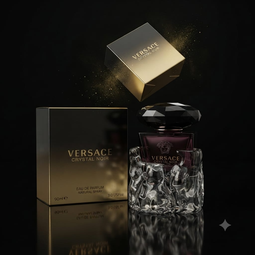 Versace Crystal Noir Eau de Parfum 90ml for Women – Luxury Fragrance