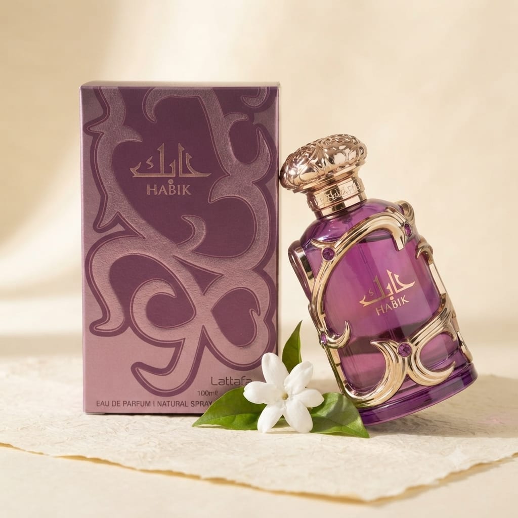 Lattafa Habik Eau de Parfum for Women – 100ml (3.4 Fl Oz) Long Lasting Floral Fruity Perfume