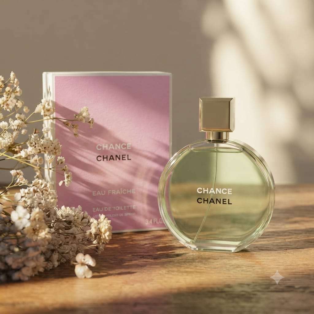 Chance Chanel Eau Fraîche Eau de Toilette for Women – Fresh & Elegant Fragrance