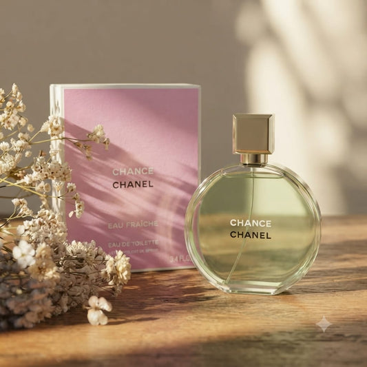 Chance Chanel Eau Fraîche Eau de Toilette for Women – Fresh & Elegant Fragrance