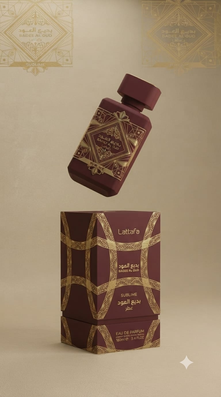 Lattafa Badee Al Oud Sublime Eau de Parfum – 100ml Unisex Perfume | Fruity Floral Oriental Fragrance