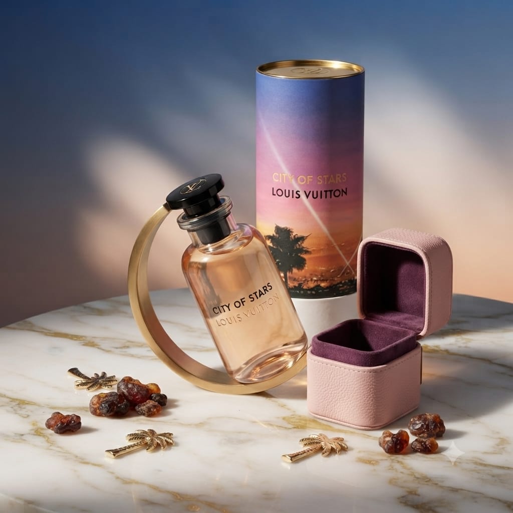 Louis Vuitton City of Stars Eau de Parfum – Luxury Citrus Floral Fragrance