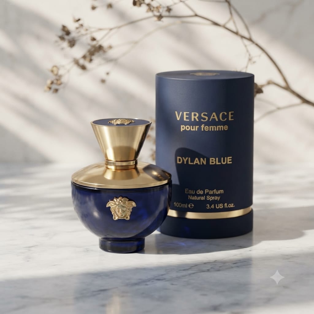 Versace Dylan Blue Pour Femme Eau de Parfum 100ml | Women's Floral Fruity Woody Perfume
