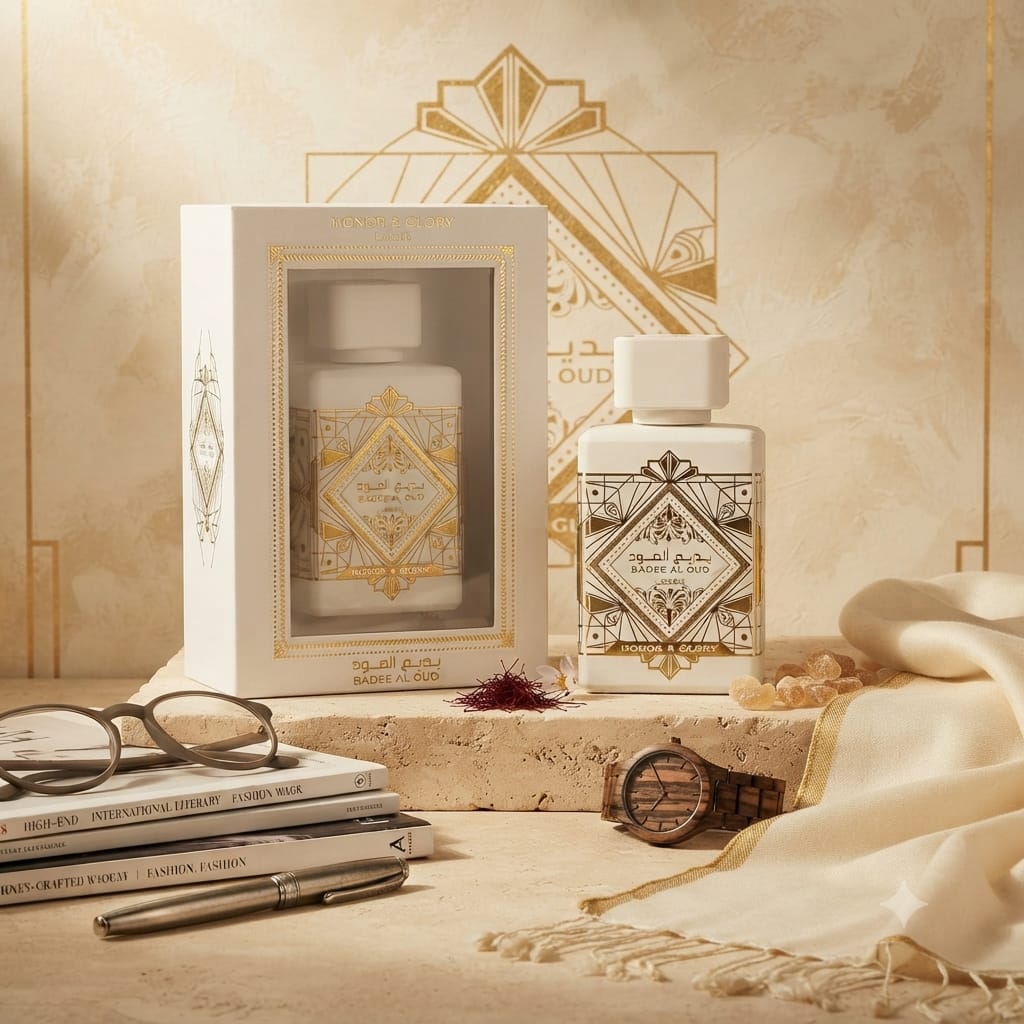 Lattafa Badee Al Oud Honor & Glory Eau de Parfum – 100ml Unisex Perfume | Sweet Spicy Oriental Fragrance