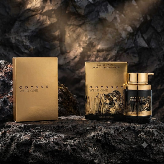 ARMAF Odyssey Wild One Gold Edition EDP 100ml – Men's Fresh Woody Fragrance