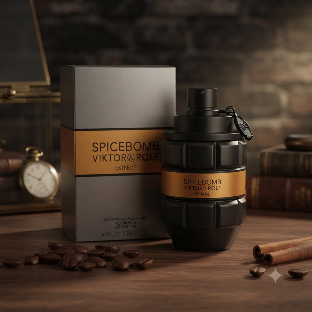 Viktor & Rolf Spicebomb Extreme Eau De Parfum – Intense Spicy Vanilla Men's Fragrance