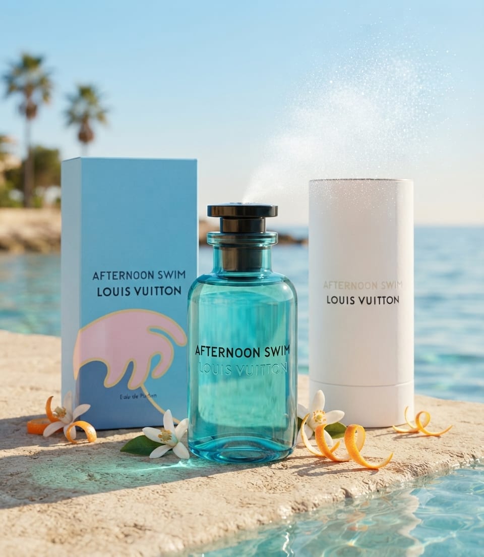 Louis Vuitton Afternoon Swim Eau de Parfum – Fresh Citrus Unisex Fragrance