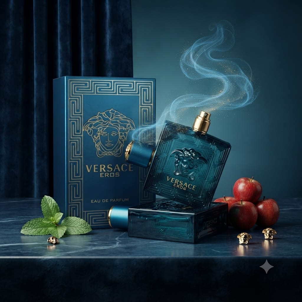 Versace Eros Eau de Parfum 100ml for Men | Woody Oriental Fresh Fragrance