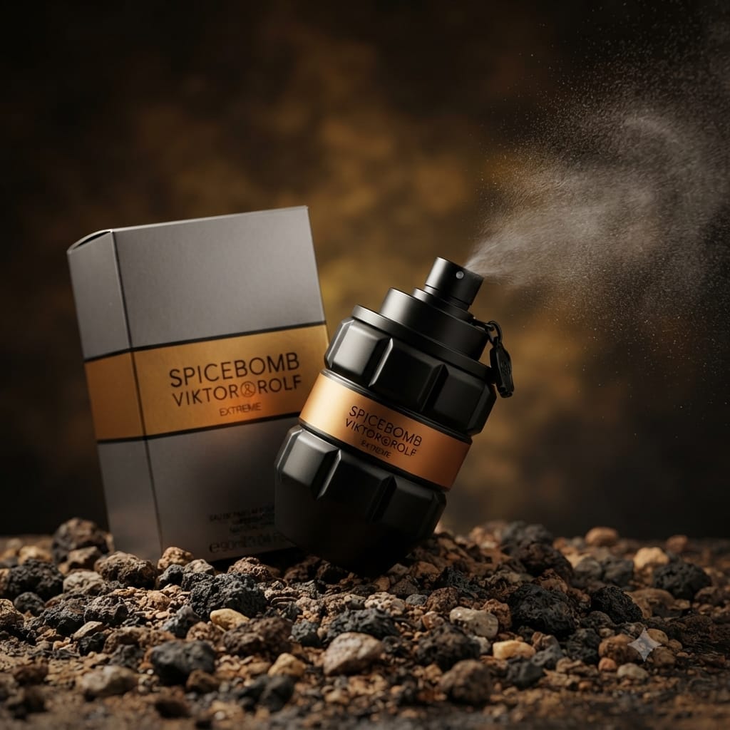 Viktor & Rolf Spicebomb Extreme Eau De Parfum – Intense Spicy Vanilla Men's Fragrance