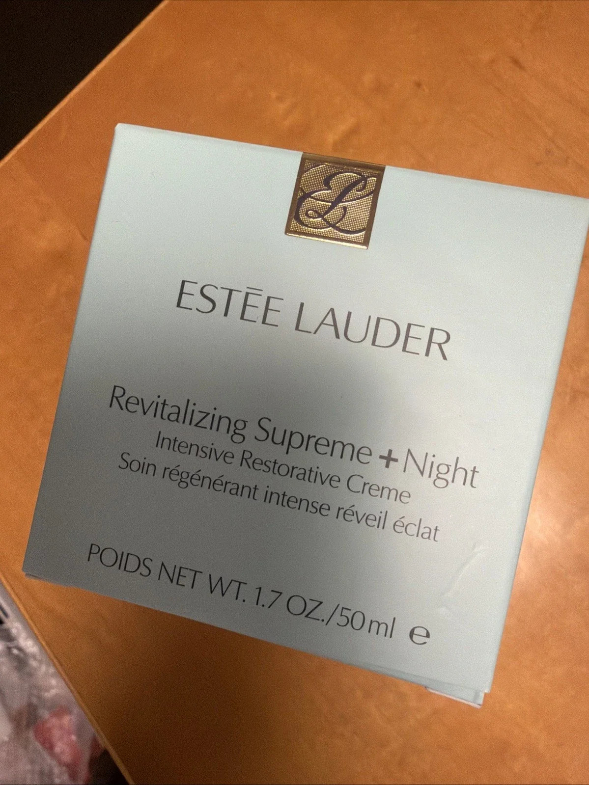 Estée Lauder Revitalizing Supreme+ Night Intensive Restorative Cream 1.7 oz (50ml) | Luxury Night Face Moisturizer | Hydrating Anti-Aging Skincare Cream